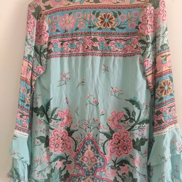 Spell & the Gypsy 1-of-a-Kind Lotus Blouse Sample - Picture 2 of 8